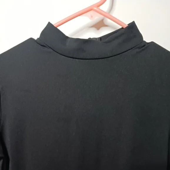 Women's One Piece Jumpsuit Long Sleeve High Neck Bodycon Tight Full length - Picture 4 of 10